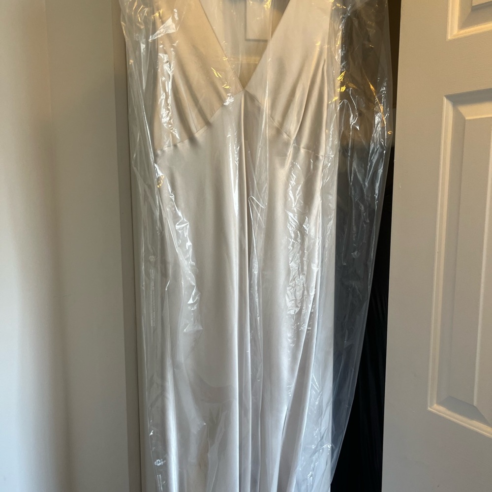 Rails White Dress